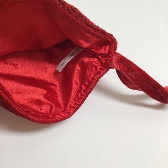 Disney Parks Santa Mickey Mouse Christmas Stocking HoHoHo Holly Snow Holiday Red - Picture 13 of 16